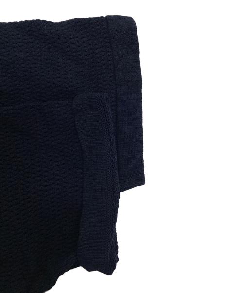 BATONER（バトナ―）BATONER (バトナ―) SUMMER KNIT CREW NECK SHORT SLEEVE ネイビー サイズ:SIZE 2の古着・服飾アイテム