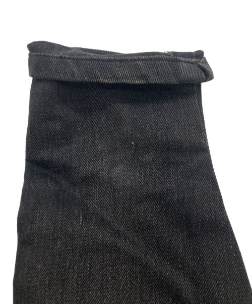 DIOR HOMME（ディオール オム）DIOR HOMME (ディオール オム) コンバインスキニーデニムパンツ ブラック サイズ:SIZE 29の古着・服飾アイテム