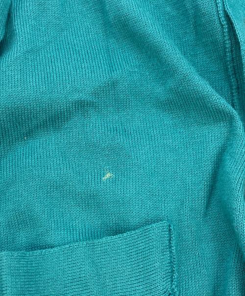 Vivienne Westwood（ヴィヴィアンウエストウッド）Vivienne Westwood (ヴィヴィアンウエストウッド) シグネチャー刺繍ロゴカーディガン スカイブルー サイズ:SIZE XLの古着・服飾アイテム