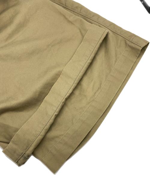 AURALEE（オーラリー）AURALEE (オーラリー) WASHED FINX LIGHT CHINO WIDE SHORTS ベージュ サイズ:SIZE3の古着・服飾アイテム