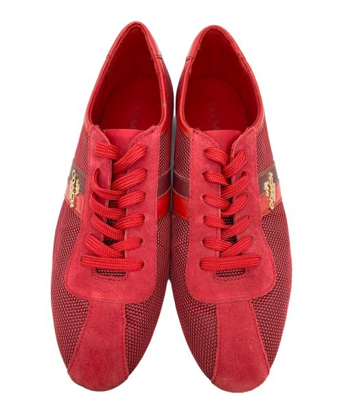 COACH（コーチ）COACH (コーチ) シグネチャースニーカー ベージュ サイズ:245の古着・服飾アイテム