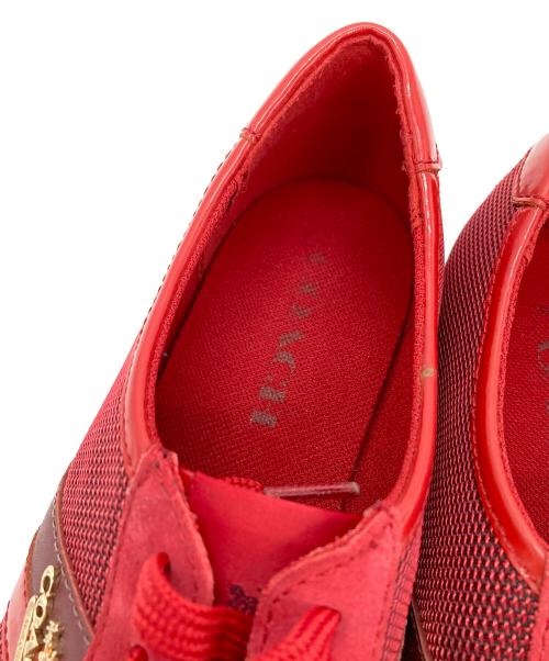 COACH（コーチ）COACH (コーチ) シグネチャースニーカー ベージュ サイズ:245の古着・服飾アイテム