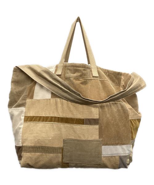 hobo（ホボ）hobo (ホボ) 2WAY BAG UPCYCLED CORDUROY ベージュの古着・服飾アイテム