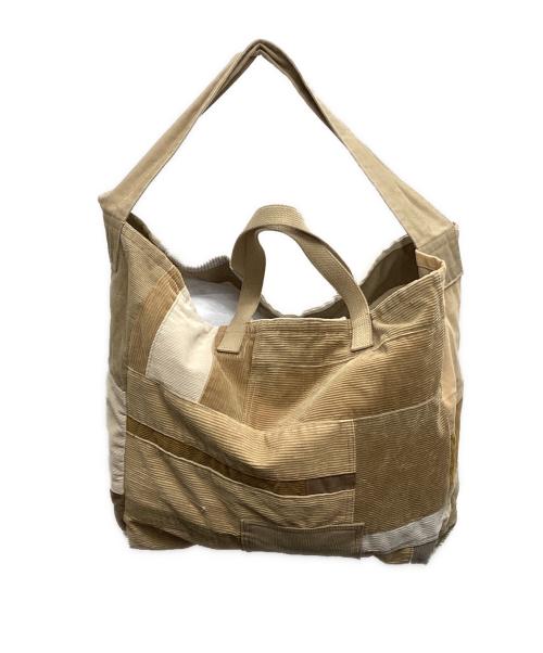 hobo（ホボ）hobo (ホボ) 2WAY BAG UPCYCLED CORDUROY ベージュの古着・服飾アイテム