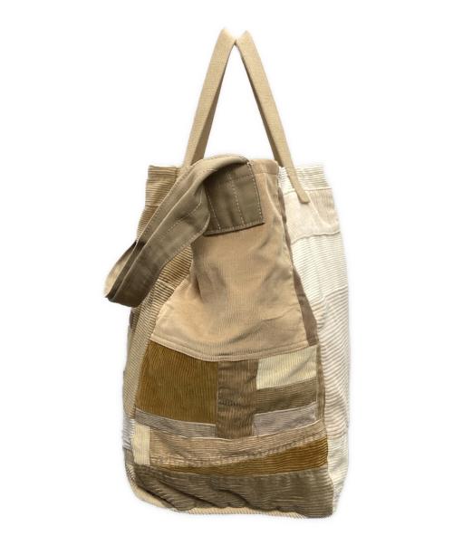 hobo（ホボ）hobo (ホボ) 2WAY BAG UPCYCLED CORDUROY ベージュの古着・服飾アイテム