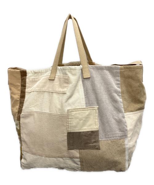hobo（ホボ）hobo (ホボ) 2WAY BAG UPCYCLED CORDUROY ベージュの古着・服飾アイテム