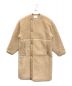 HYKE（ハイク）の古着「FAUX SHEARLING COAT」｜ベージュ