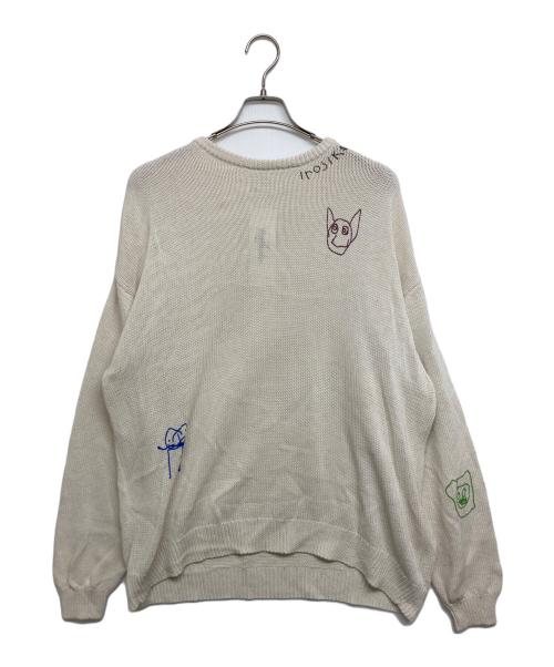 Irojikake（イロジカケ）Irojikake (イロジカケ) BUBU SUMMER KNIT ベージュ サイズ:SIZE Mの古着・服飾アイテム