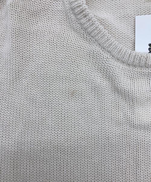 Irojikake（イロジカケ）Irojikake (イロジカケ) BUBU SUMMER KNIT ベージュ サイズ:SIZE Mの古着・服飾アイテム