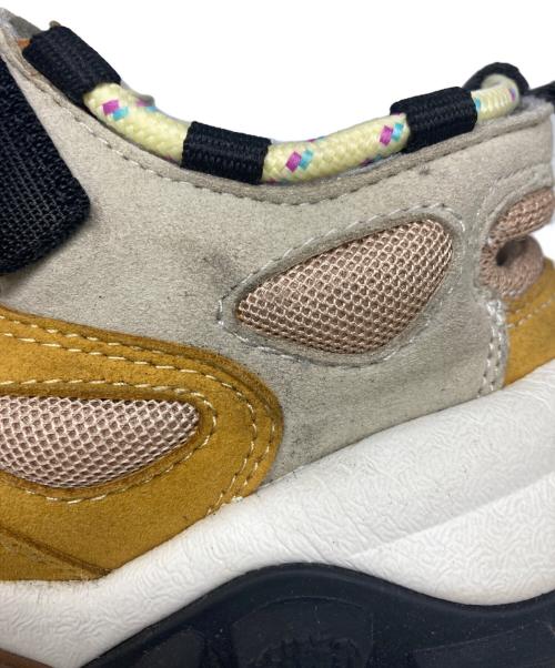 Acne studios（アクネ ストゥディオス）Acne studios (アクネ ストゥディオス) Bolzter サンダル イエロー×ベージュ サイズ:SIZE 37の古着・服飾アイテム