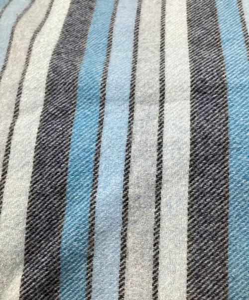 MARNI（マルニ）MARNI (マルニ) 大判ブランケットストール ブルー サイズ:実寸サイズをご参照下さい。の古着・服飾アイテム