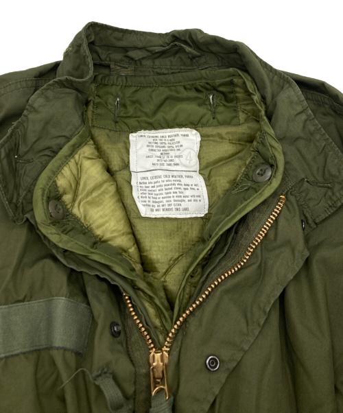 US ARMY（ユーエスアーミー）US ARMY (ユーエスアーミー) M65ミリタリーコート カーキ サイズ:SIZE MRの古着・服飾アイテム