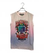 Acne studiosアクネ ストゥディオス）の古着「ノースリーブカットソー」｜ピンク