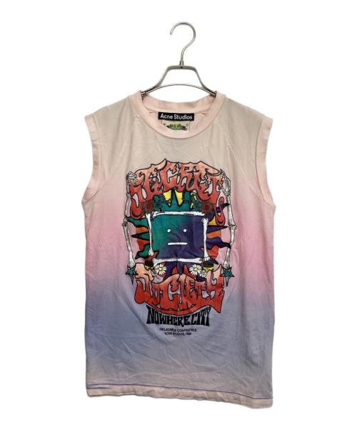 Acne studios（アクネ ストゥディオス）Acne studios (アクネ ストゥディオス) ノースリーブカットソー ピンク サイズ:SIZE XSの古着・服飾アイテム