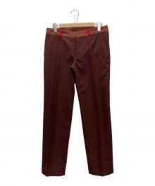 MIU MIU（ミュウミュウ）の古着「サイドポケットパンツ」｜ブラウン