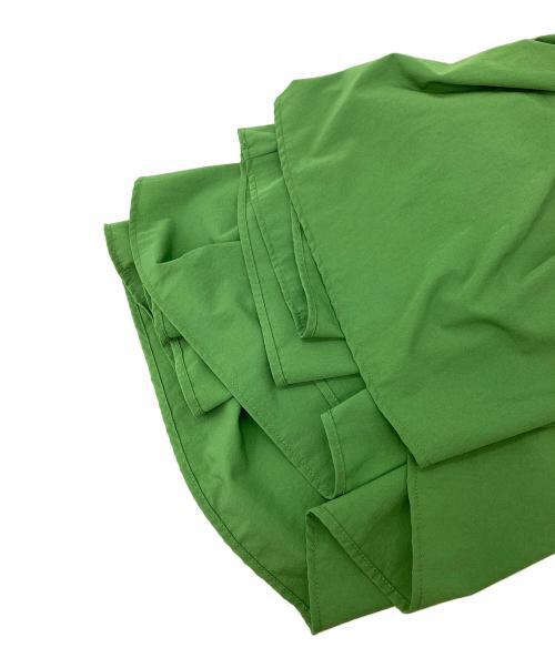 ear PAPILLONNER（イアパピヨネ）ear PAPILLONNER (イアパピヨネ) ボリュームスリーブギャザーワンピース グリーン サイズ:Fの古着・服飾アイテム