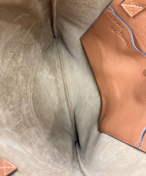 LOEWE（ロエベ）LOEWE (ロエベ) パウラズ イビザフリンジ トートバッグ ホワイトの古着・服飾アイテム