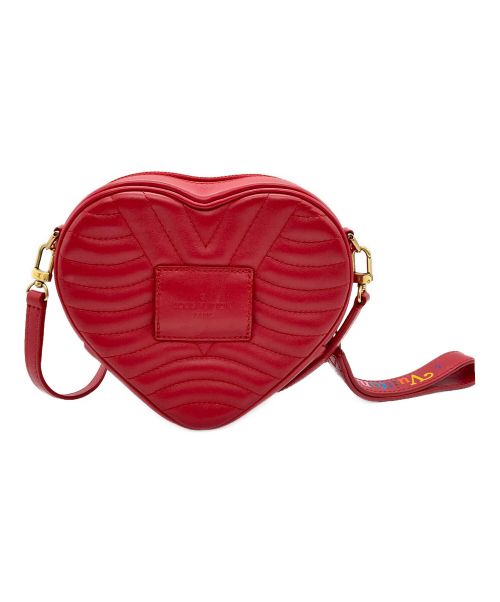 LOUIS VUITTON（ルイ ヴィトン）LOUIS VUITTON (ルイ ヴィトン) ニューウェーブ ラブロックハート ショルダーバッグ レッドの古着・服飾アイテム