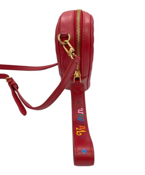LOUIS VUITTON（ルイ ヴィトン）LOUIS VUITTON (ルイ ヴィトン) ニューウェーブ ラブロックハート ショルダーバッグ レッドの古着・服飾アイテム