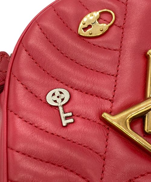 LOUIS VUITTON（ルイ ヴィトン）LOUIS VUITTON (ルイ ヴィトン) ニューウェーブ ラブロックハート ショルダーバッグ レッドの古着・服飾アイテム