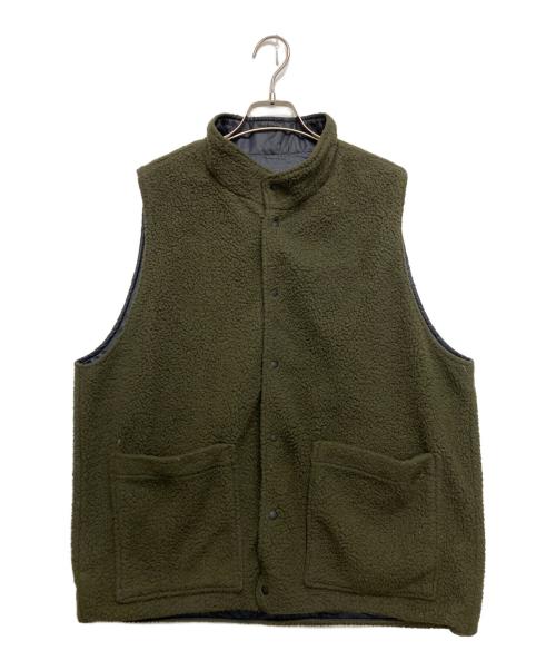 South2 West8（サウスツー ウエストエイト）South2 West8 (サウスツー ウエストエイト) Reversible Vest カーキ サイズ:SIZE Mの古着・服飾アイテム