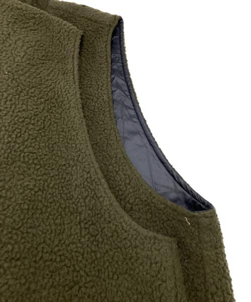 South2 West8（サウスツー ウエストエイト）South2 West8 (サウスツー ウエストエイト) Reversible Vest カーキ サイズ:SIZE Mの古着・服飾アイテム