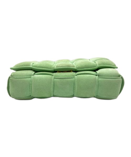 BOTTEGA VENETA（ボッテガベネタ）BOTTEGA VENETA (ボッテガベネタ) チェーンカセットショルダーバッグ グリーンの古着・服飾アイテム