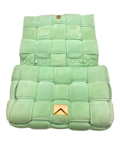 BOTTEGA VENETA（ボッテガベネタ）BOTTEGA VENETA (ボッテガベネタ) チェーンカセットショルダーバッグ グリーンの古着・服飾アイテム