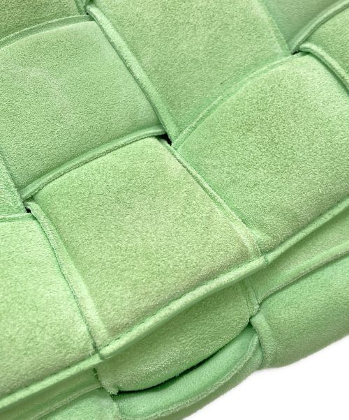 BOTTEGA VENETA（ボッテガベネタ）BOTTEGA VENETA (ボッテガベネタ) チェーンカセットショルダーバッグ グリーンの古着・服飾アイテム