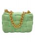 BOTTEGA VENETA (ボッテガベネタ) チェーンカセットショルダーバッグ グリーン：115000円