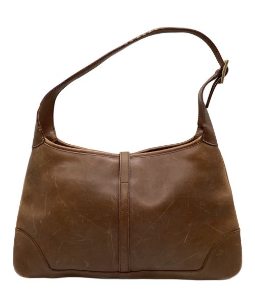 GUCCI（グッチ）GUCCI (グッチ) ジャッキーラインワンショルダーバッグ ブラウンの古着・服飾アイテム