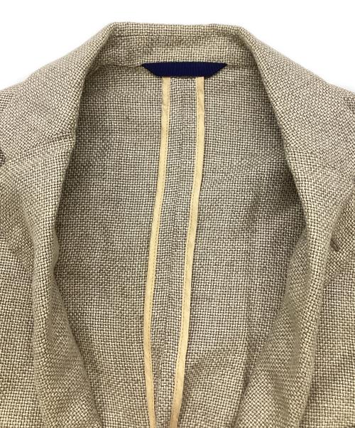 Belvest（ベルヴェスト）Belvest (ベルヴェスト) BEAMS F (ビームスエフ) 2Bジャケット ベージュ サイズ:48の古着・服飾アイテム