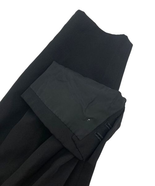 COMME des GARCONS（コムデギャルソン）COMME des GARCONS (コムデギャルソン) ウールギャバ切替マキシコート ブラック サイズ:SIZE Mの古着・服飾アイテム