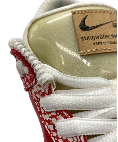 NIKE SB（ナイキエスビー）NIKE SB (ナイキエスビー) DUNK LOW OG QS レッド×ホワイト サイズ:US8の古着・服飾アイテム