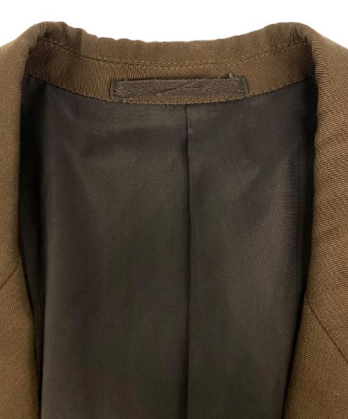 COMME des GARCONS HOMME（コムデギャルソン オム）COMME des GARCONS HOMME (コムデギャルソン オム) COMME des GARCONS HOMME　テーラードジャケット ブラウン サイズ:SIZE Sの古着・服飾アイテム