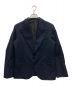BELAFONTE（ベラフォンテ）の古着「RAGTIME PEAKED LAPEL JACKET WOOL SERGE」｜ネイビー