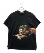 GIVENCHYジバンシィ）の古着「レオプリントTシャツ」｜ブラック