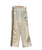 Needles×STUDIOUSニードルズ×ステュディオス）の古着「別注ナロートラックパンツ」｜ベージュ
