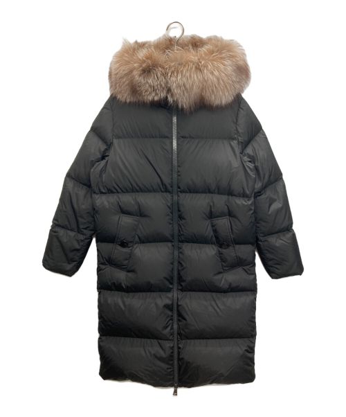 MONCLER（モンクレール）MONCLER (モンクレール) MARRIONNIERダウンコート ブラック サイズ:1の古着・服飾アイテム