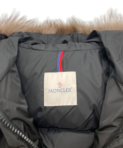 MONCLER（モンクレール）MONCLER (モンクレール) MARRIONNIERダウンコート ブラック サイズ:1の古着・服飾アイテム