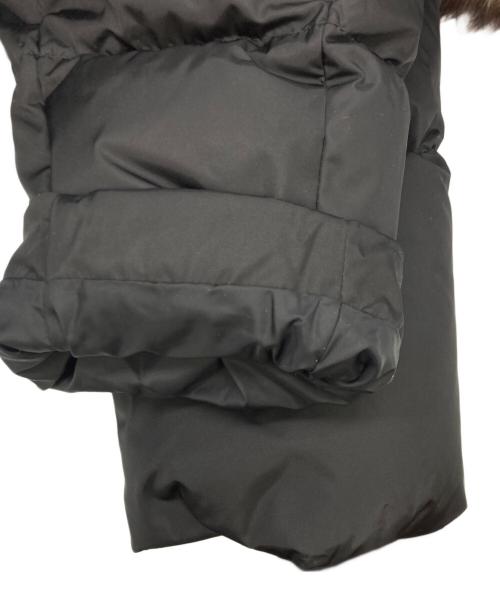 MONCLER（モンクレール）MONCLER (モンクレール) MARRIONNIERダウンコート ブラック サイズ:1の古着・服飾アイテム