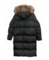 中古・古着 MONCLER (モンクレール) MARRIONNIERダウンコート ブラック サイズ:1：154000円