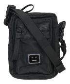 Acne studiosアクネ ストゥディオス）の古着「ロゴプレート ポケットバッグ」｜ブラック