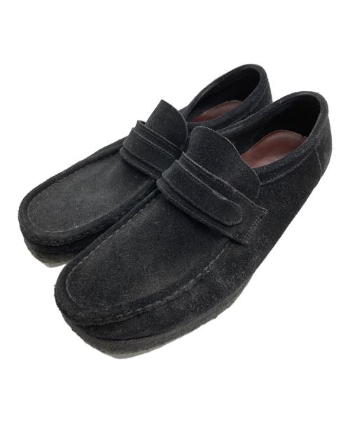 CLARKS（クラークス）CLARKS (クラークス) ワラビーローファー ブラック サイズ:UK9/US10/EU43/27cmの古着・服飾アイテム