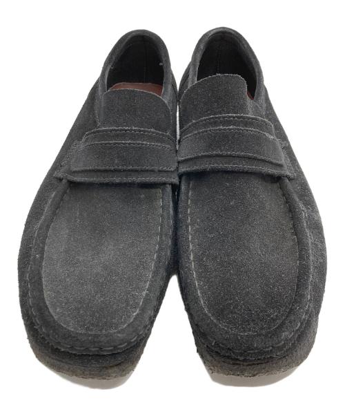 CLARKS（クラークス）CLARKS (クラークス) ワラビーローファー ブラック サイズ:UK9/US10/EU43/27cmの古着・服飾アイテム