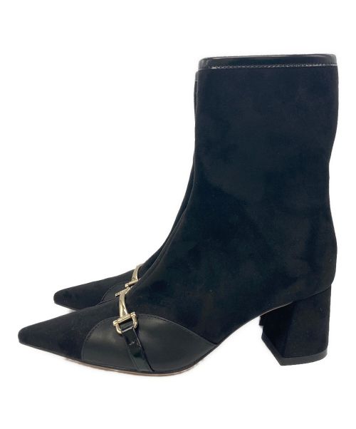 HER LIP TO（ハーリップトゥ）HER LIP TO (ハーリップトゥ) Cambon Ankle Boots ブラック サイズ:SIZE 36の古着・服飾アイテム