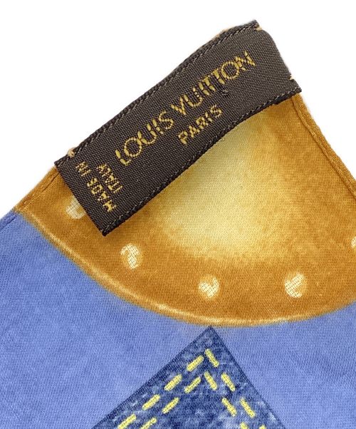 LOUIS VUITTON（ルイ ヴィトン）LOUIS VUITTON (ルイ ヴィトン) カレモノグラムデニムハンカチの古着・服飾アイテム