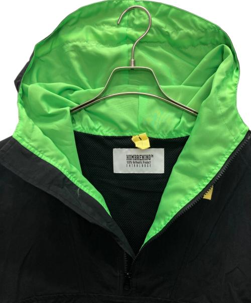 Hombre Nino（オンブレニーニョ）Hombre Nino (オンブレニーニョ) VENTILATION ANORAK JACKET ブラック サイズ:SIZE Freeの古着・服飾アイテム