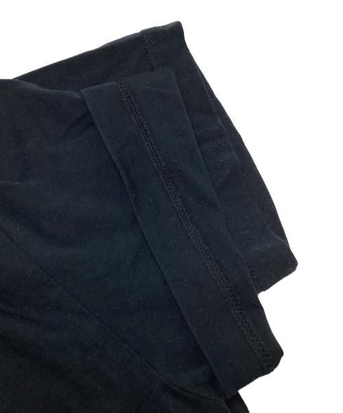 Yves Saint Laurent（イヴサンローラン）Yves Saint Laurent (イヴサンローラン) フロッキープリントTシャツ ブラック サイズ:SIZE 36の古着・服飾アイテム