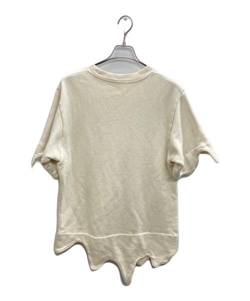 Dinoworks（ディノワークス）Dinoworks (ディノワークス) EGG SWEAT TEE アイボリー サイズ:Mの古着・服飾アイテム